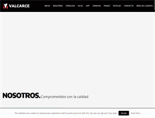 Tablet Screenshot of grupovalcarce.com
